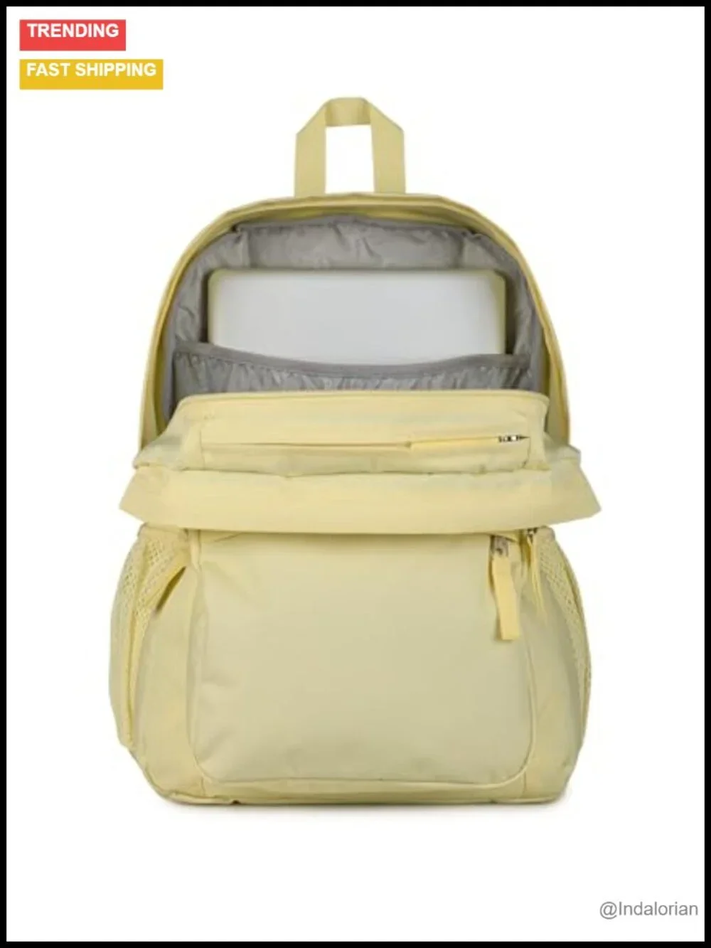 Mini Laptop Backpack with Water Bottle Holder, 15-Inch Tote